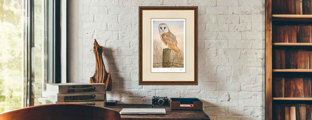 Art for barn owl lovers