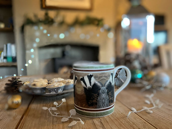 Badger Mug | Fine Bone China Badger Mug | Fine Bone China