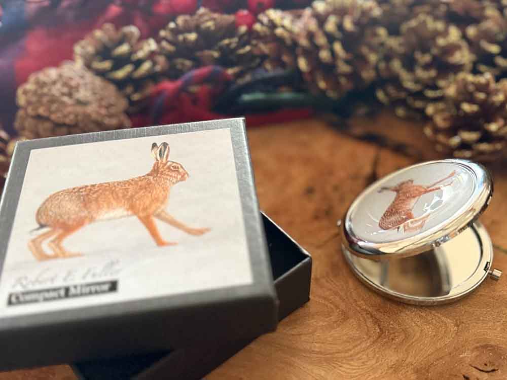 Hare | Luxury compact mirror