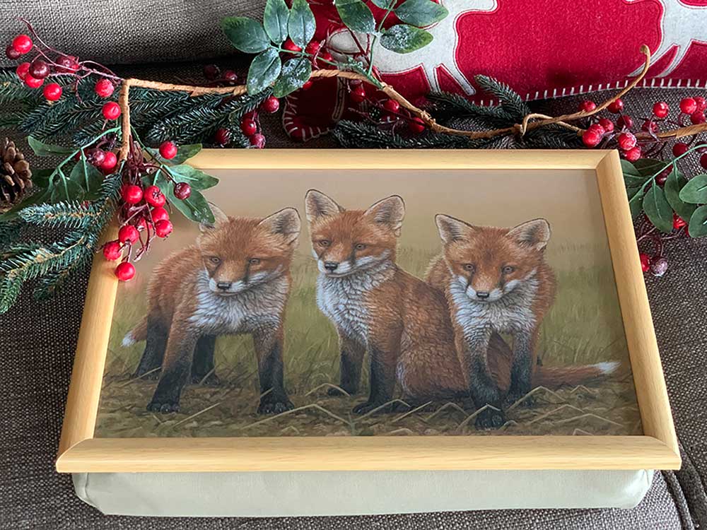 Fox Laptray | Luxury Bean Bag Cushioning