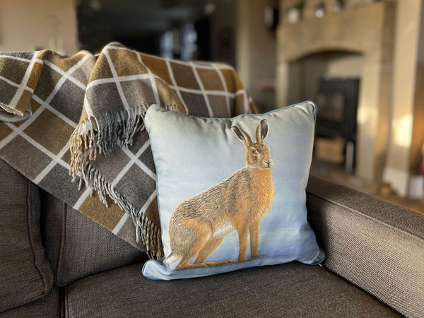 Hare cushion Hare cushion