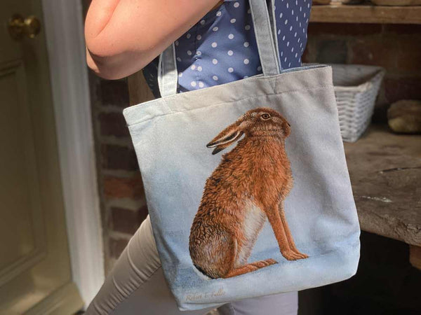 Hare | Luxury Velvet Tote Bag Hare | Luxury Velvet Tote Bag