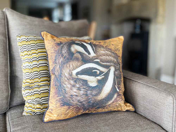 Badger cushion Badger cushion