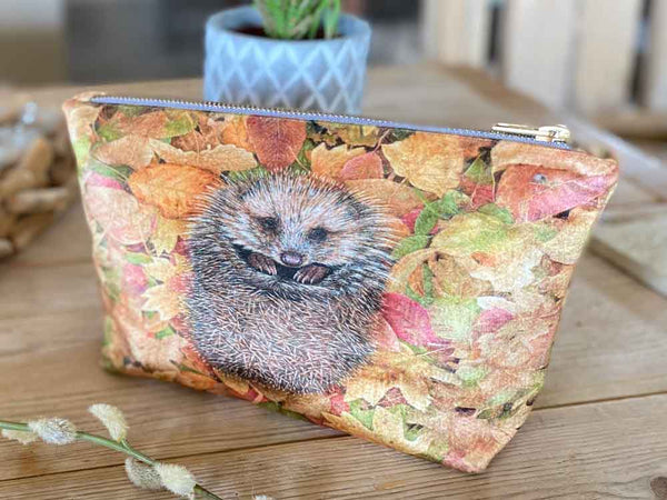 Hérisson | Trousse de toilette de luxe en velours Hérisson | Trousse de toilette de luxe en velours
