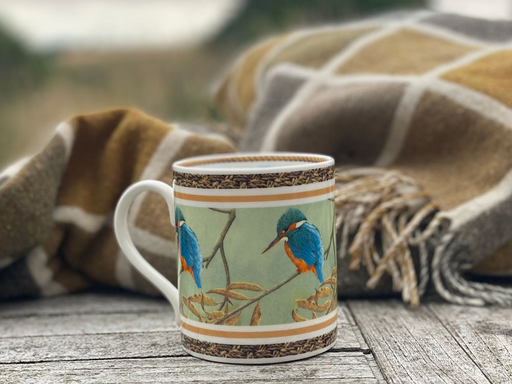 Kingfisher Mug | Fine Bone China