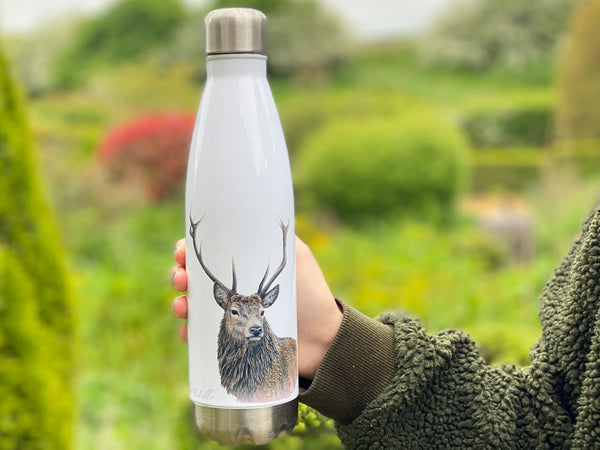 Roter Hirsch | Luxus-Wasserflasche Roter Hirsch | Luxus-Wasserflasche