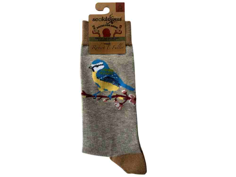 Blue tit | Luxury socks