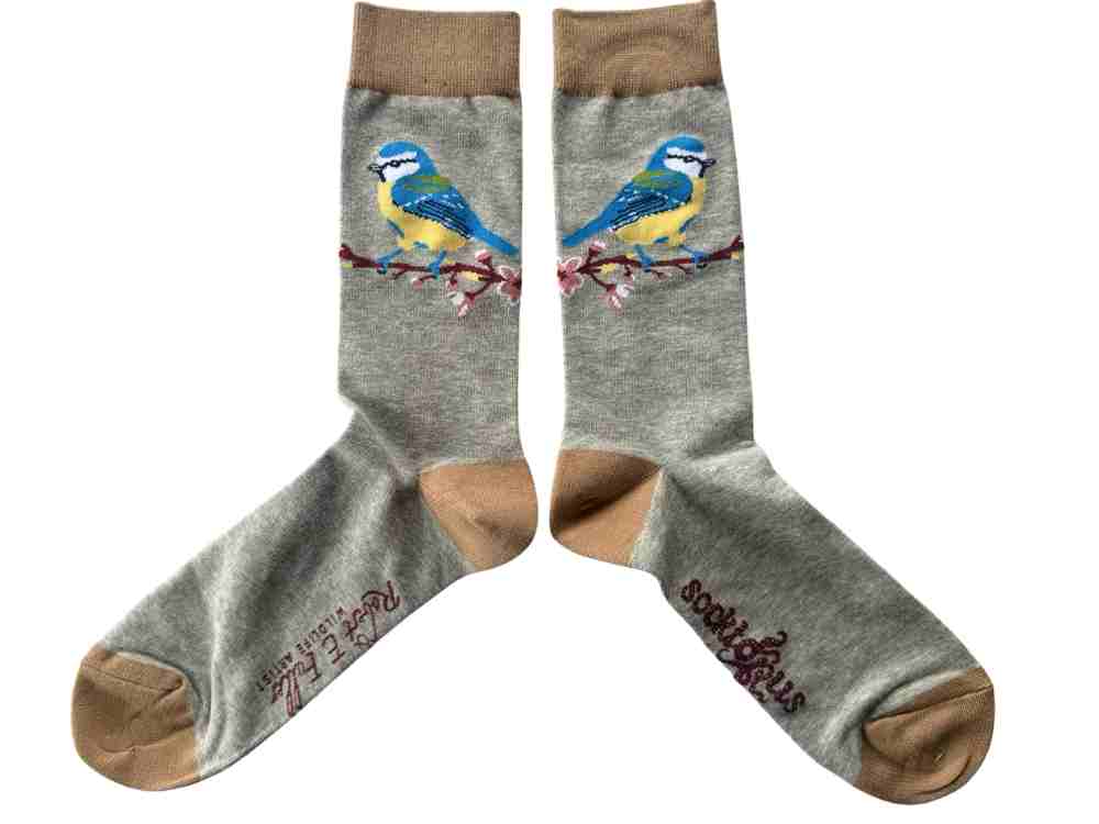 Blue tit | Luxury socks