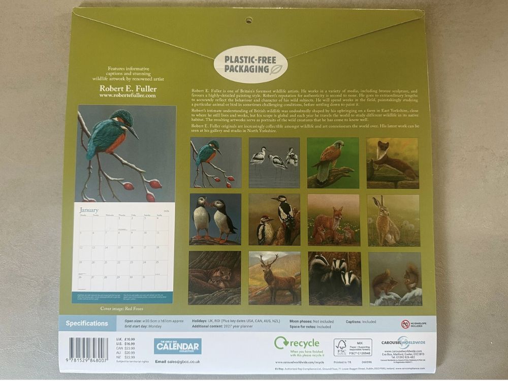 2026 Square Calendar