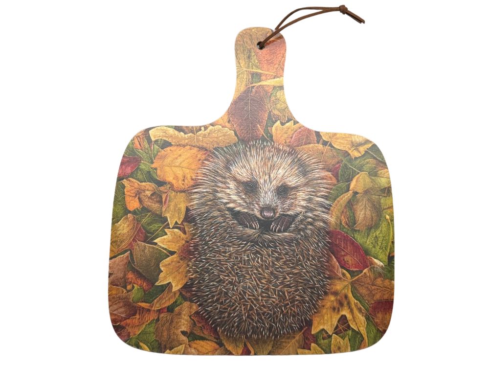 Hedgehog chopping board set of 2