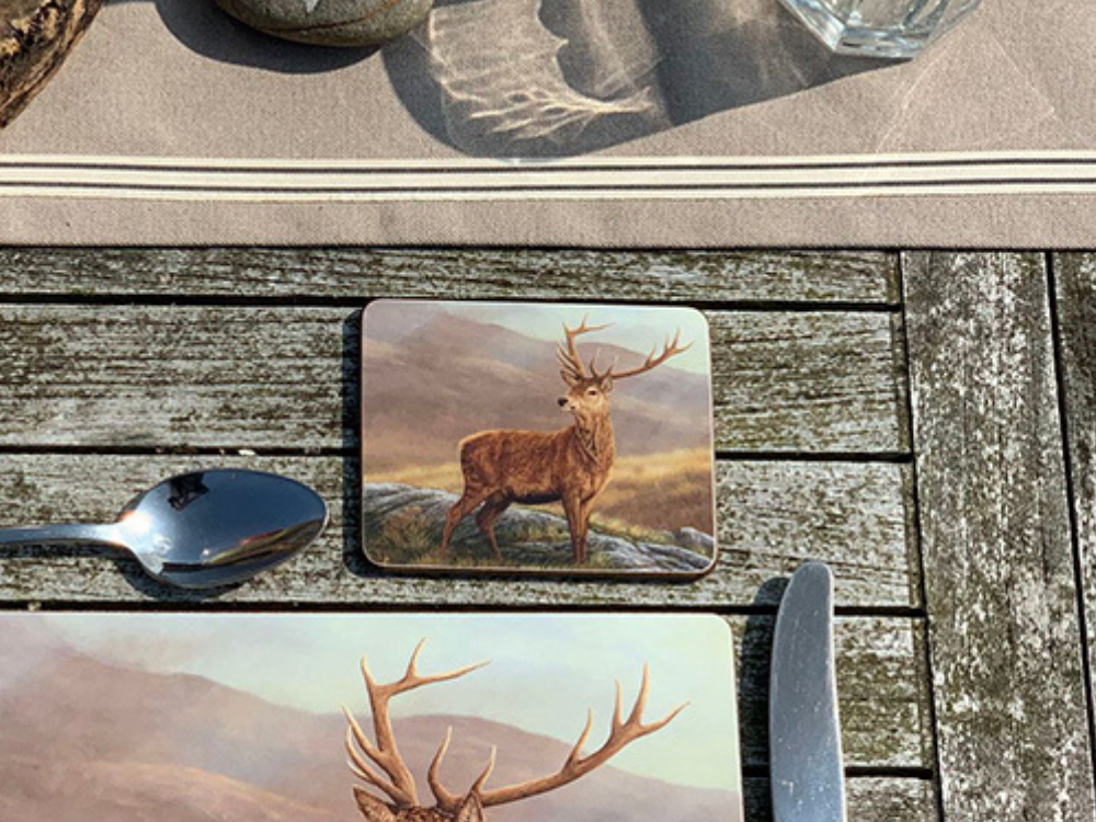 Cerf élaphe | Vaisselle