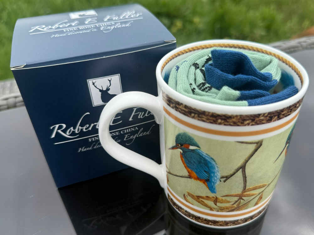 Kingfisher | Mug & sock set