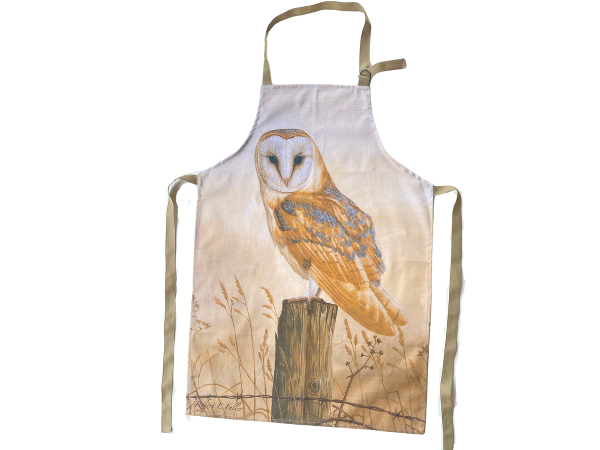Barn owl apron | 100% Heavyweight cotton