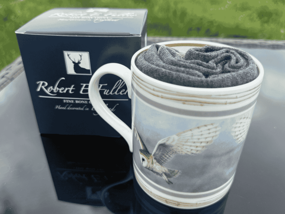 Barn owl | Mug & socks set