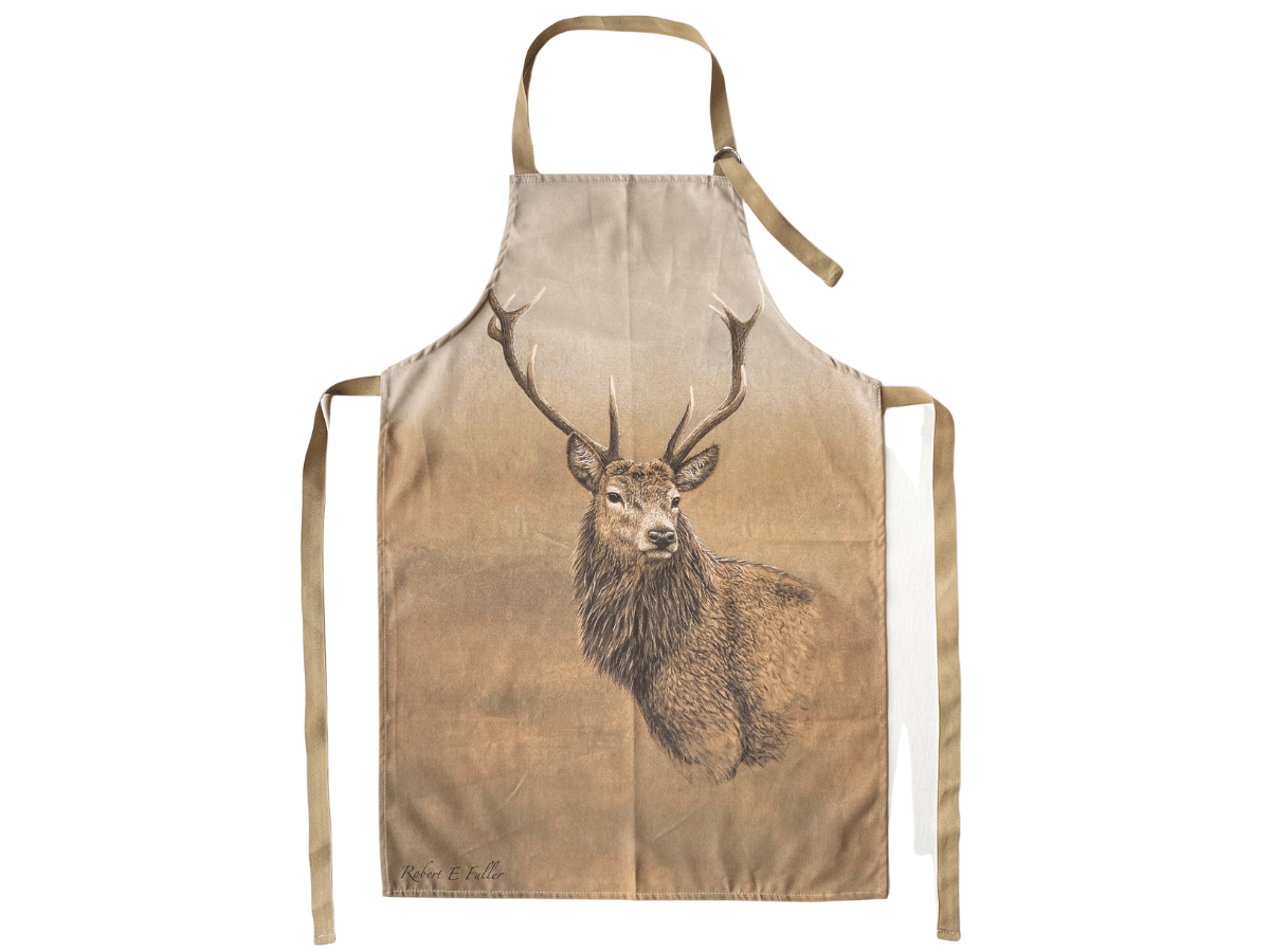 Red stag apron | 100% Heavyweight cotton