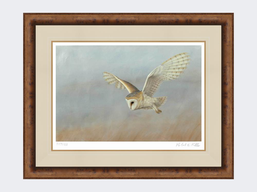 Barn-Owl-Lookout-Print-Medium-Walnut-Burr