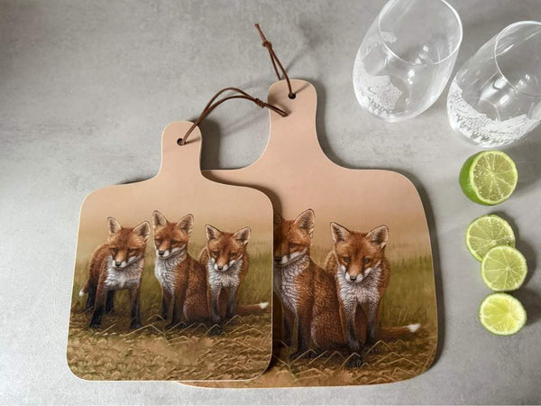 Fox chopping board set of 2 Fox chopping board set of 2