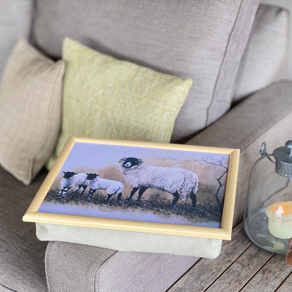 Sheep laptray | Luxury bean bag cushioning