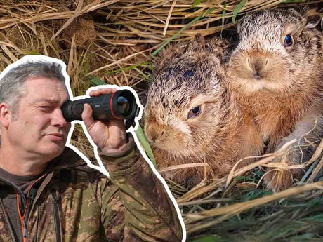 Film | How I Use A Thermal Monocular To Film Young Hares in Daylight | My Camera Equipment