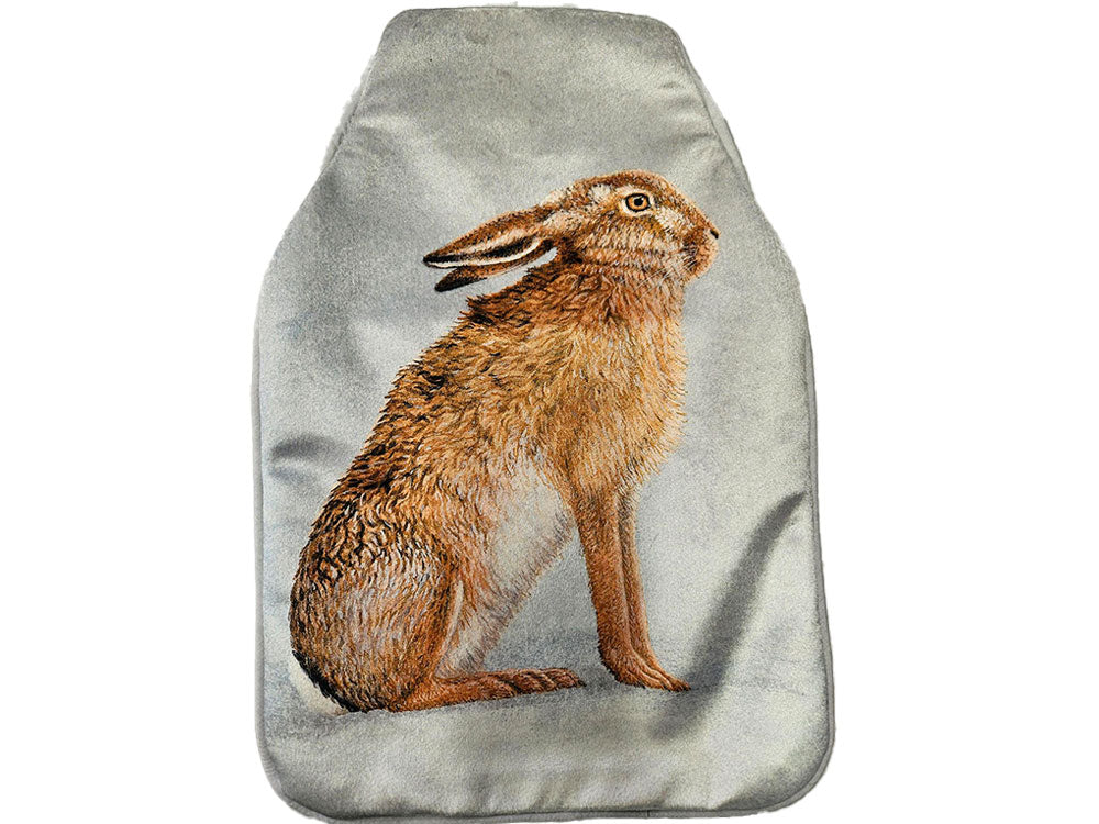 Hare | Hot water bottle & sock set