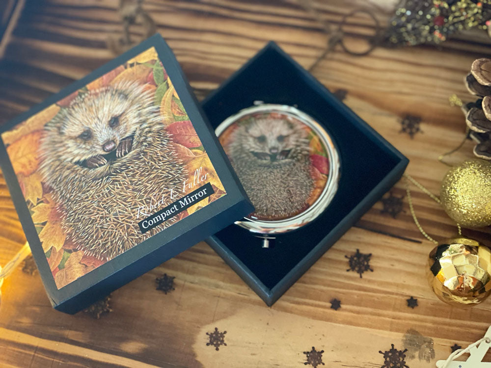 Hedgehog | Luxury compact mirror
