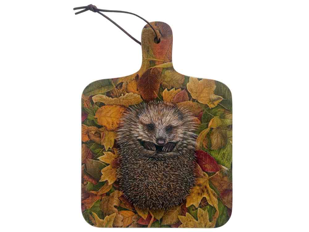 Hedgehog chopping board set of 2