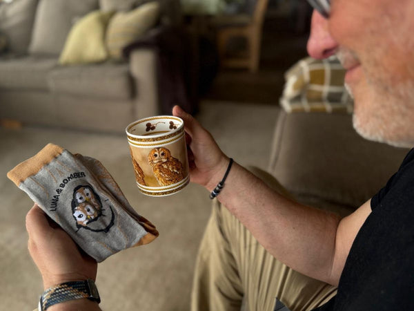 Tawny owl | Mug & socks set