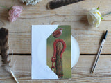Notelet-Wren-on-Hook-Lifestyle