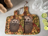 Hedgehog chopping board set of 2