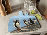 Puffin chopping board set of 2