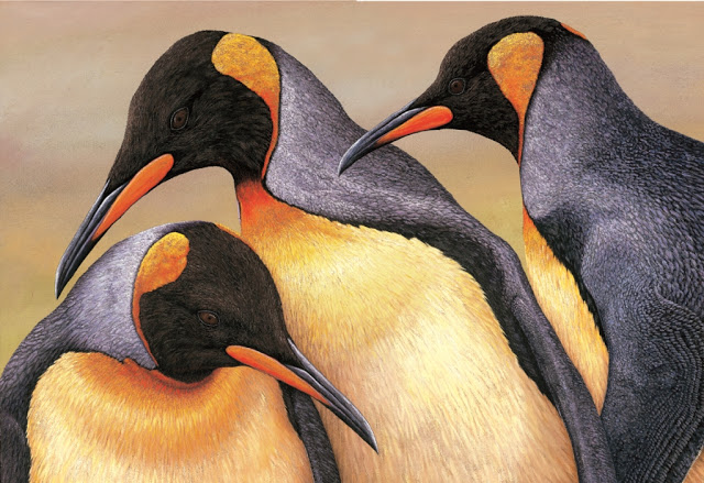 penguin painting