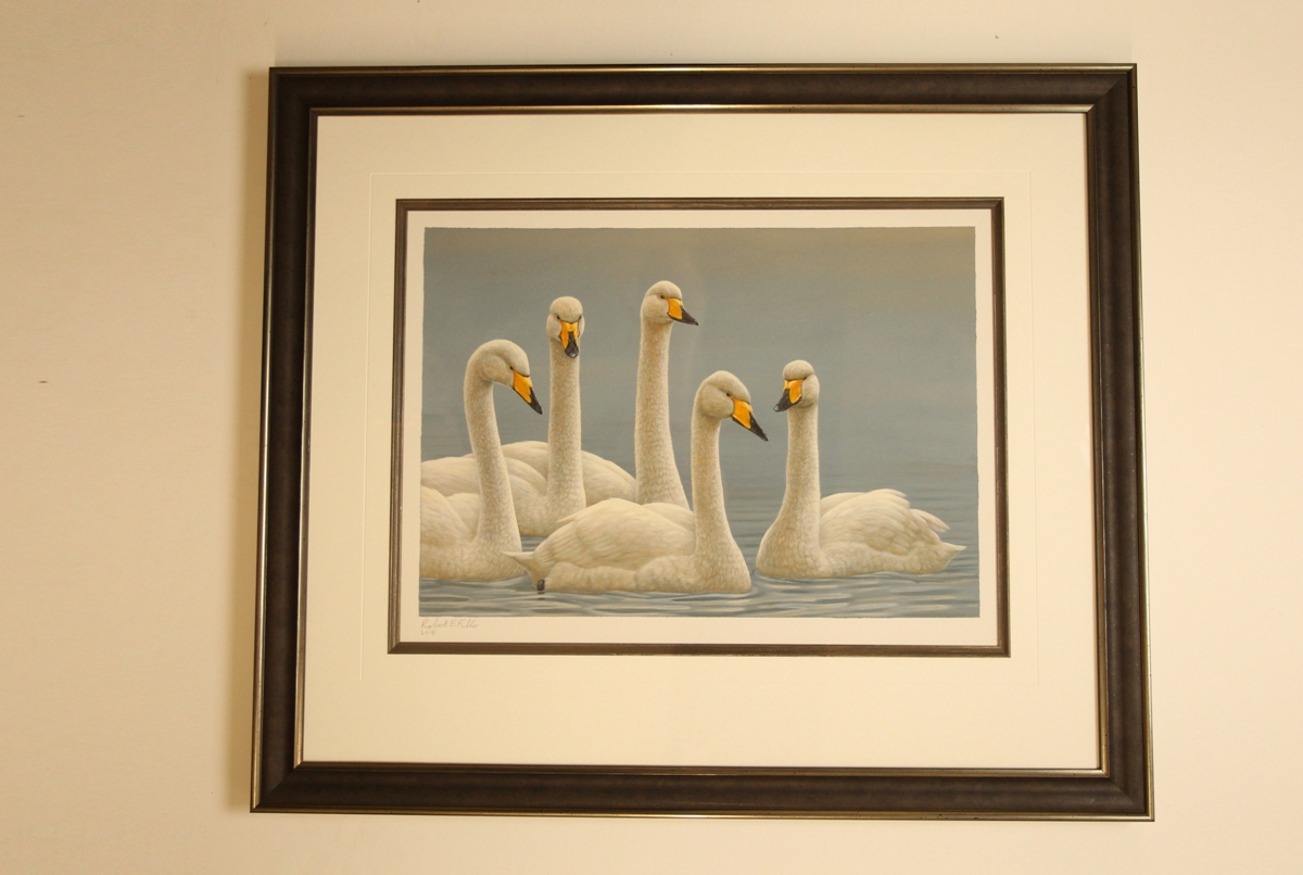 original painting swans