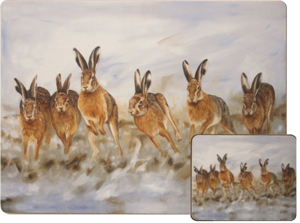 hare art gifts table ware