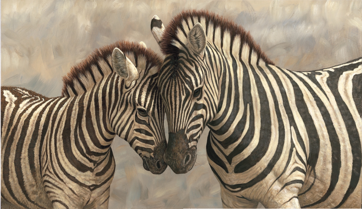 painting of the week zebra